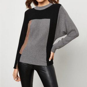BCBG Colorblock Sweater (Sz XS)